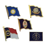 GLOBAL FLAGS UNLIMITED American Samoa US Territory Lapel Pin 204149
